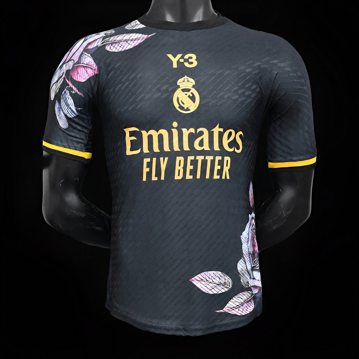 MAILLOT REAL MADRID X Y-3 PLAYER 2024 NOIR