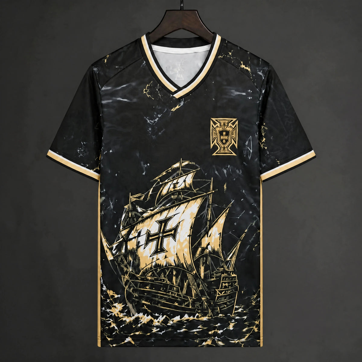MAILLOT PORTUGAL ÉDITION SPÉCIALE 2026 NOIR CARAVELLE