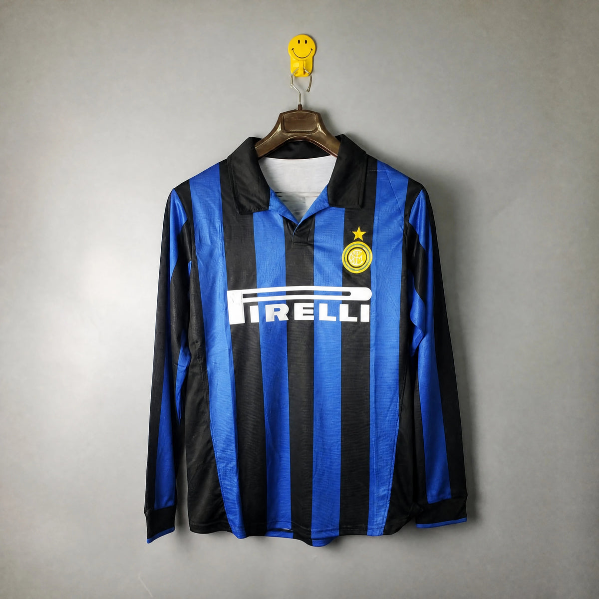 MAILLOT MANCHES LONGUES RÉTRO INTER MILAN 1998/99 DOMICILE
