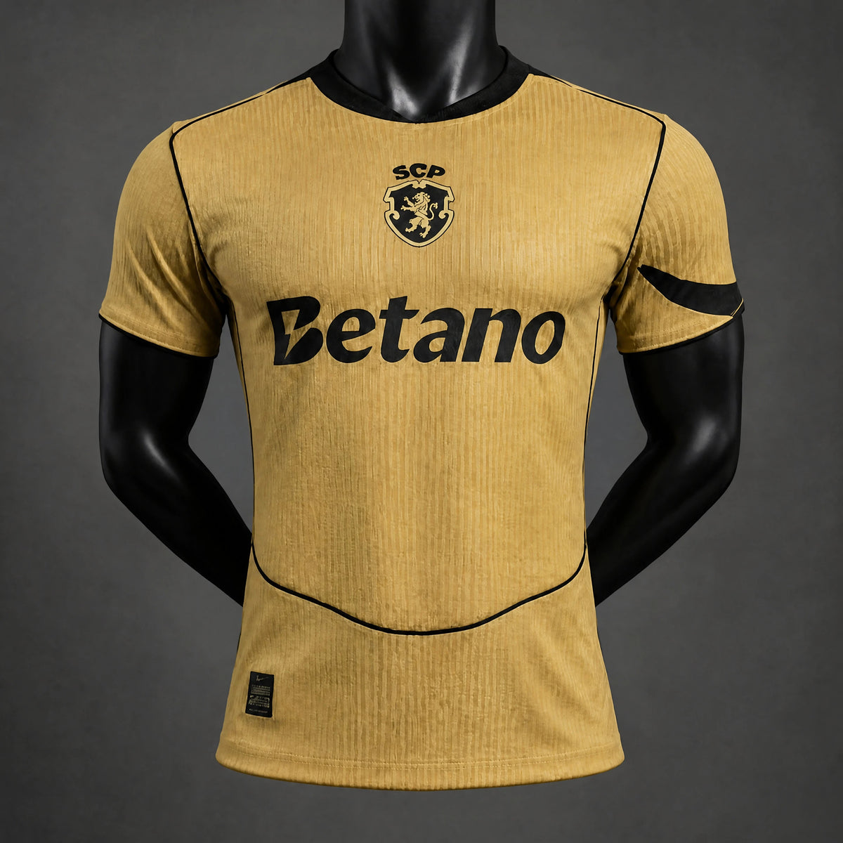 MAILLOT SPORTING PLAYER 26/27 EXTÉRIEUR OR
