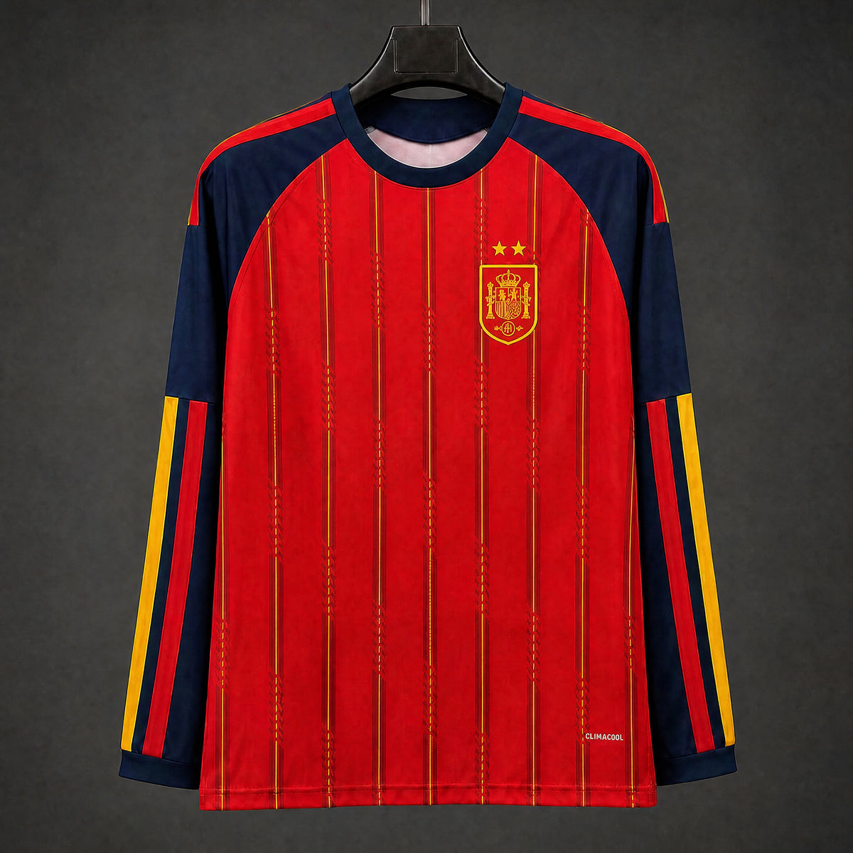 MAILLOT MANCHES LONGUES ESPAGNE 2026 DOMICILE 2 ÉTOILES