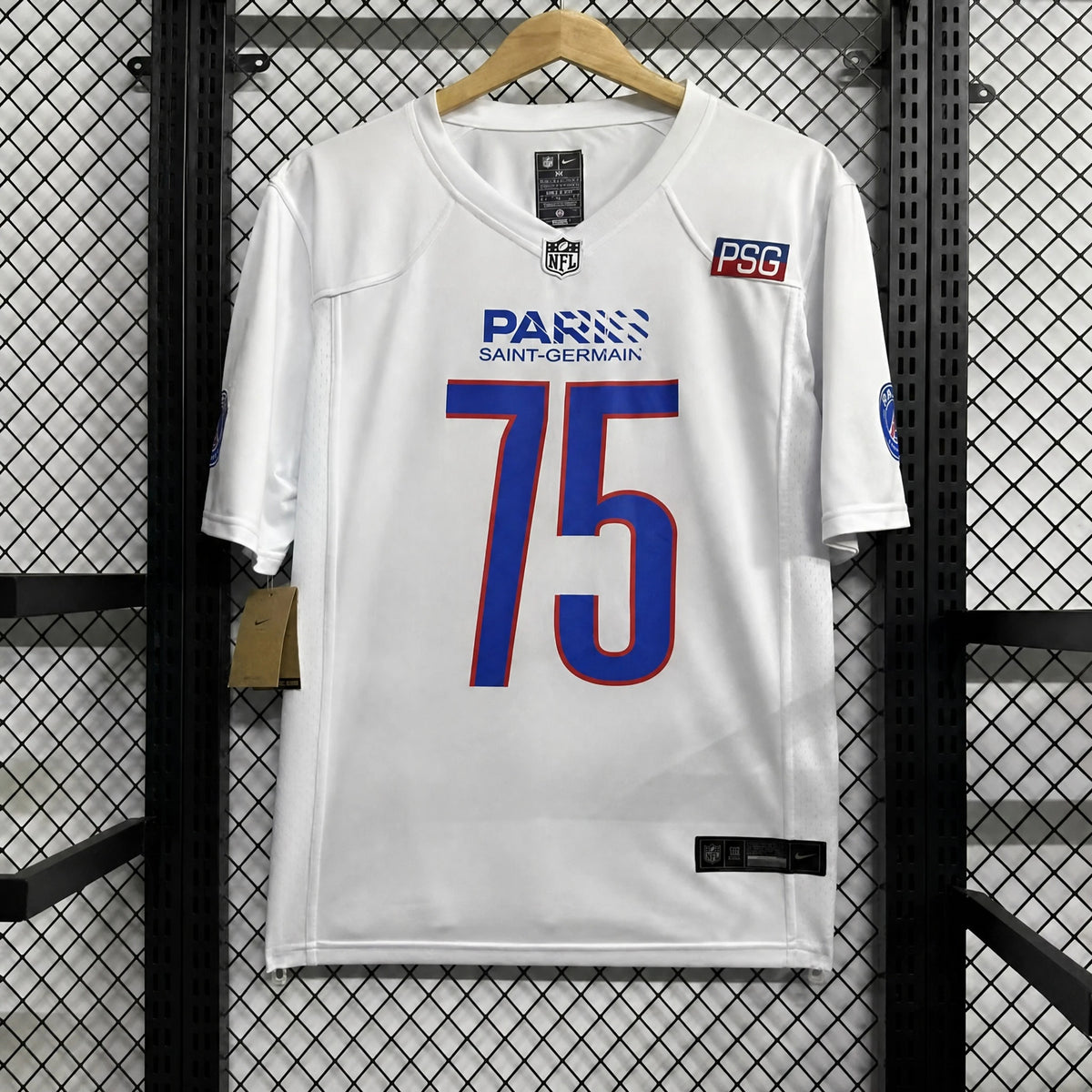 MAILLOT PSG ÉDITION SPÉCIALE 25/26 NFL BLANC