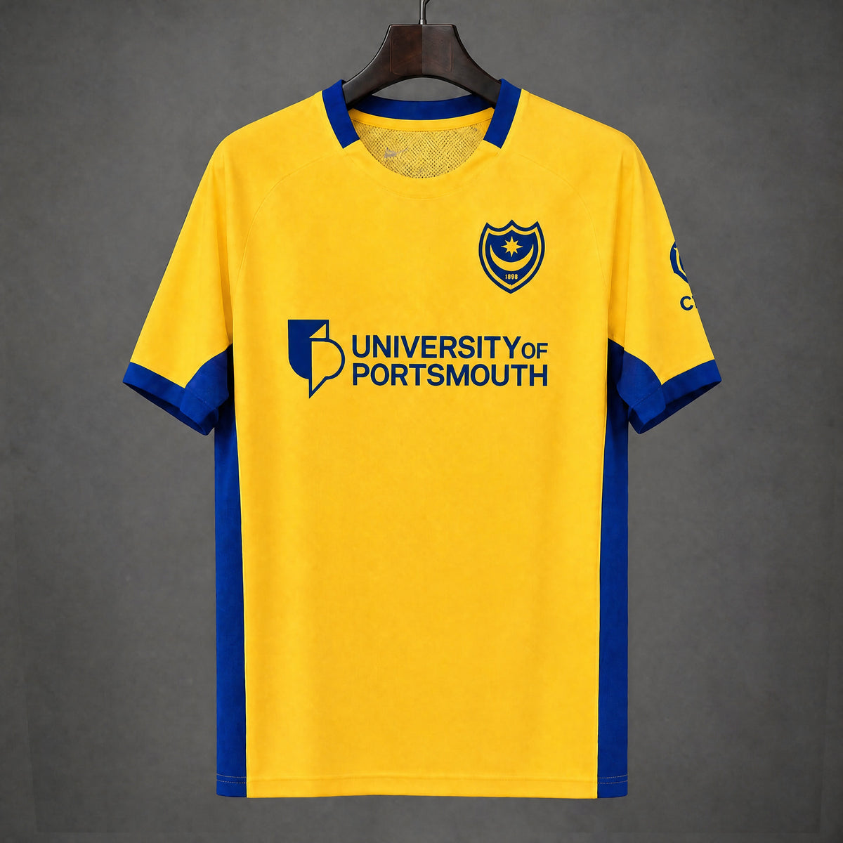 MAILLOT PORTSMOUTH 26/27 EXTÉRIEUR JAUNE