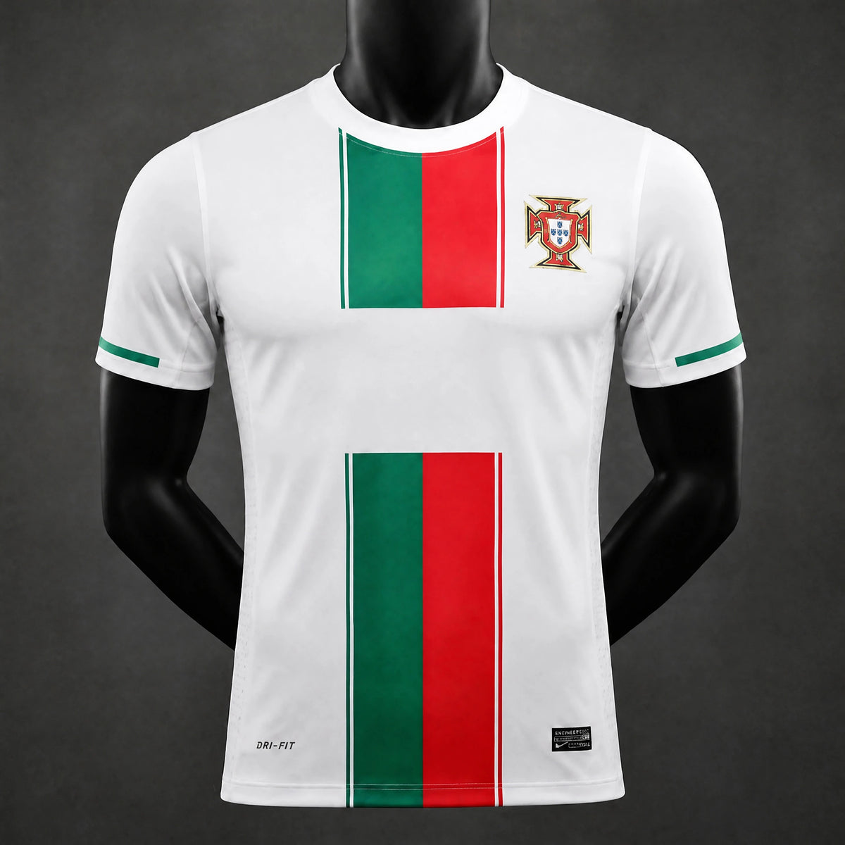 MAILLOT RÉTRO PORTUGAL 2010 EXTÉRIEUR BLANC