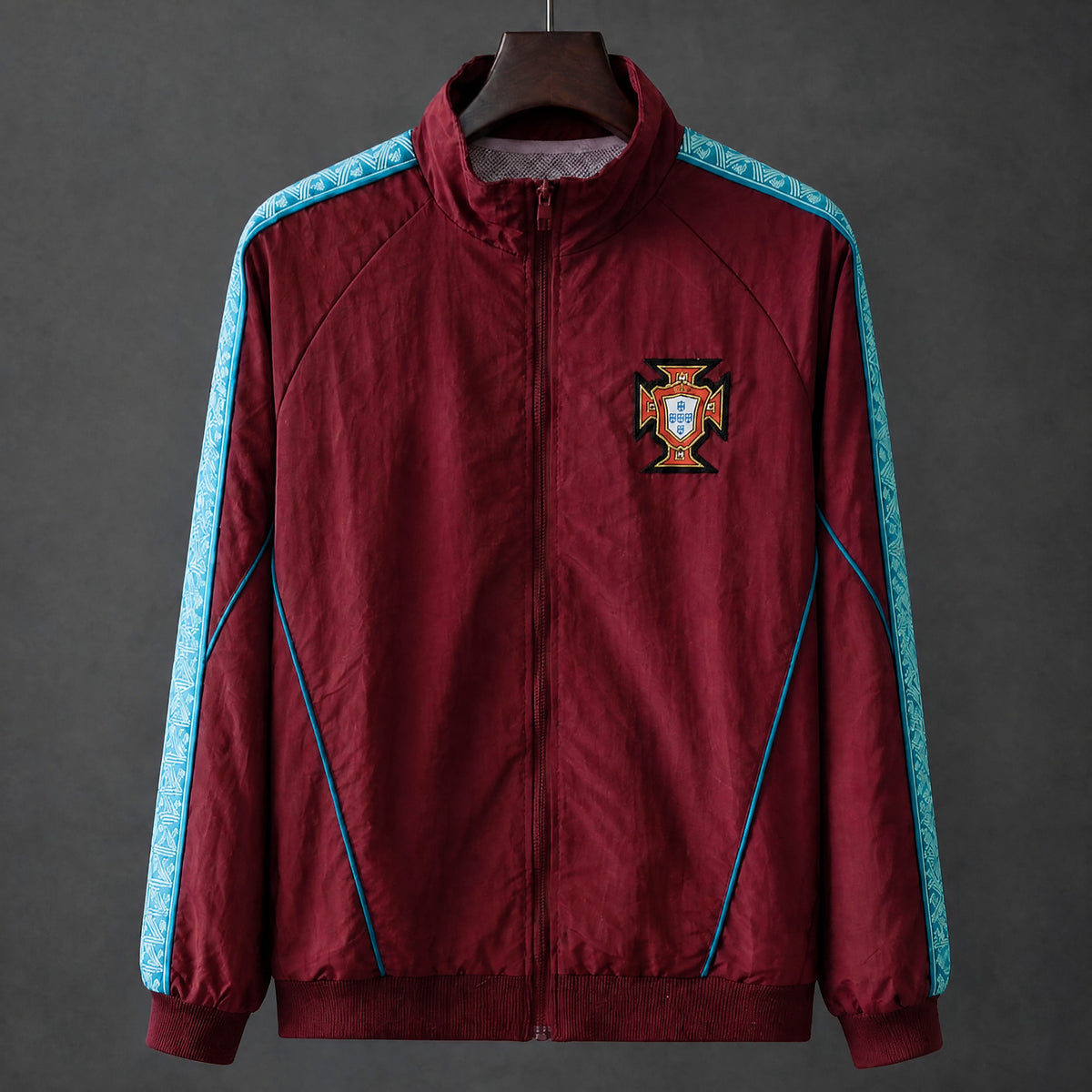 VESTE PORTUGAL COUPE-VENT 2026 BORDEAUX