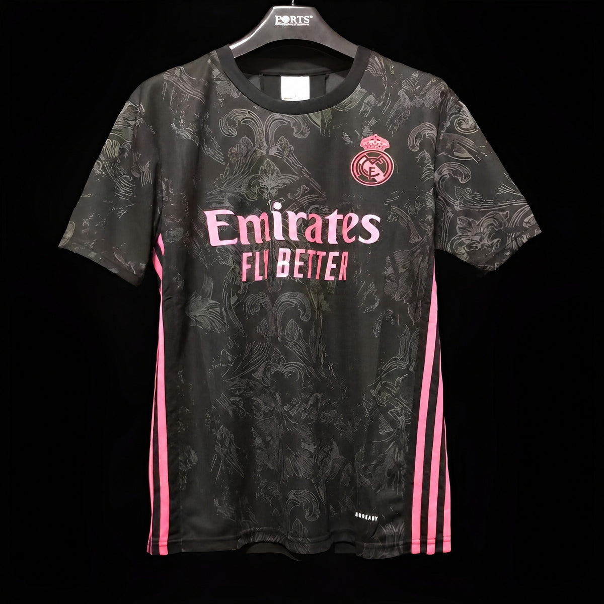 MAILLOT RÉTRO REAL MADRID 2020/21 THIRD NOIR