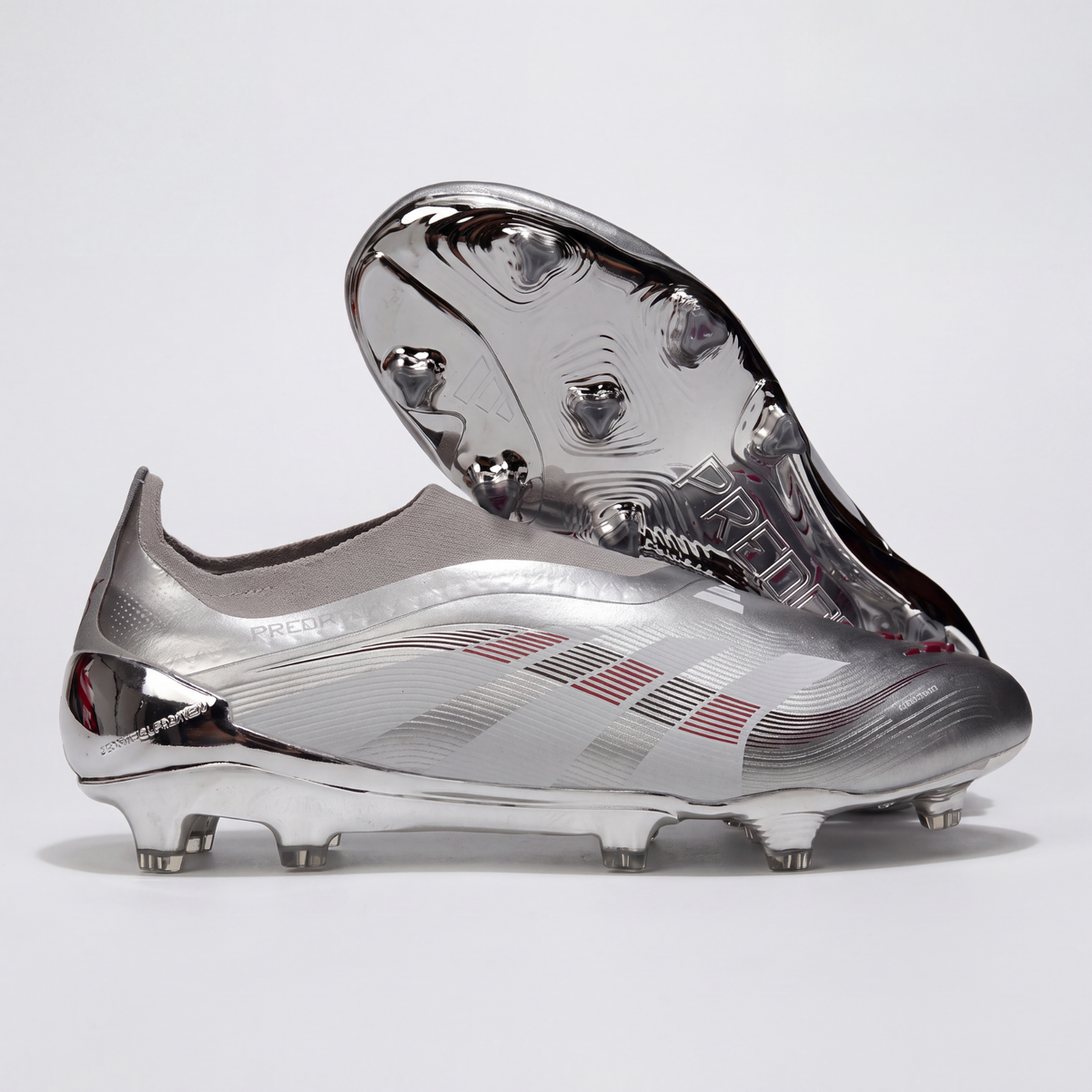 CRAMPONS 25 PREDATOR ELITE LL FG GRIS