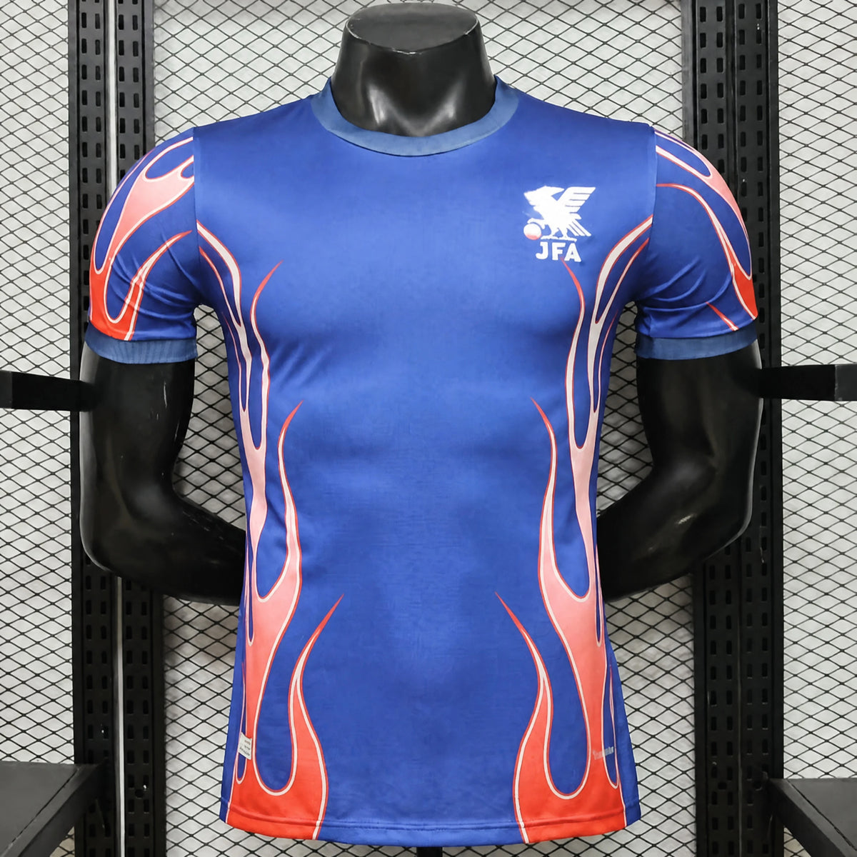 MAILLOT JAPON PLAYER 2026 BLEU FLAMME ROUGE