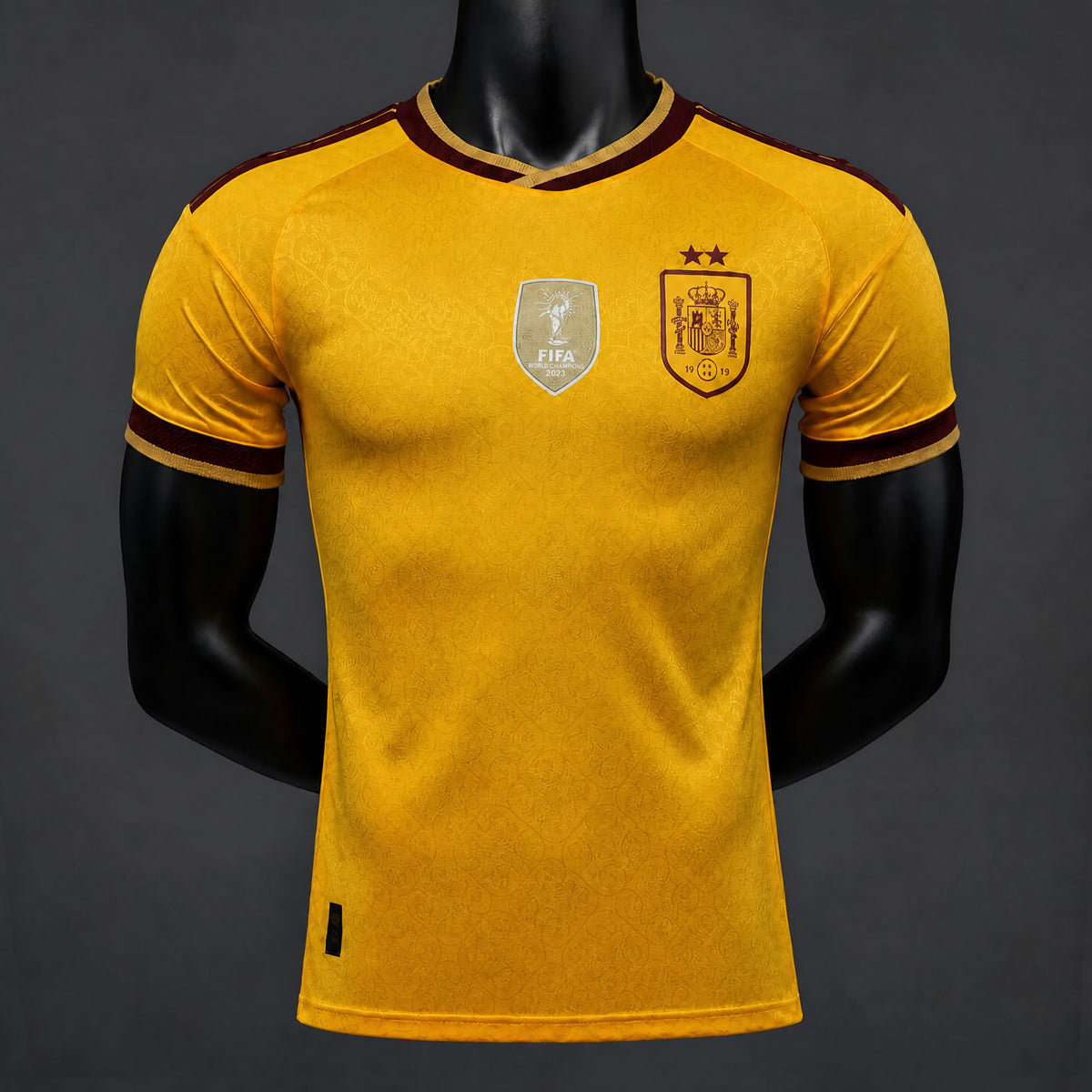 MAILLOT ESPAGNE PLAYER 26/27 EDITION SPÉCIALE JAUNE 2 ÉTOILES