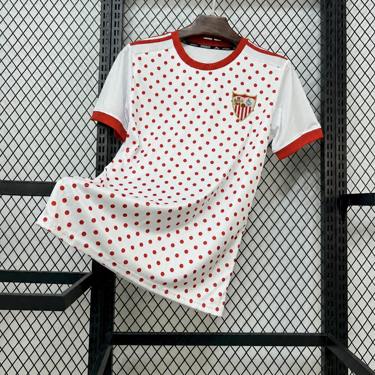 MAILLOT SÉVILLE 25/26 AVANT-MATCH BLANC