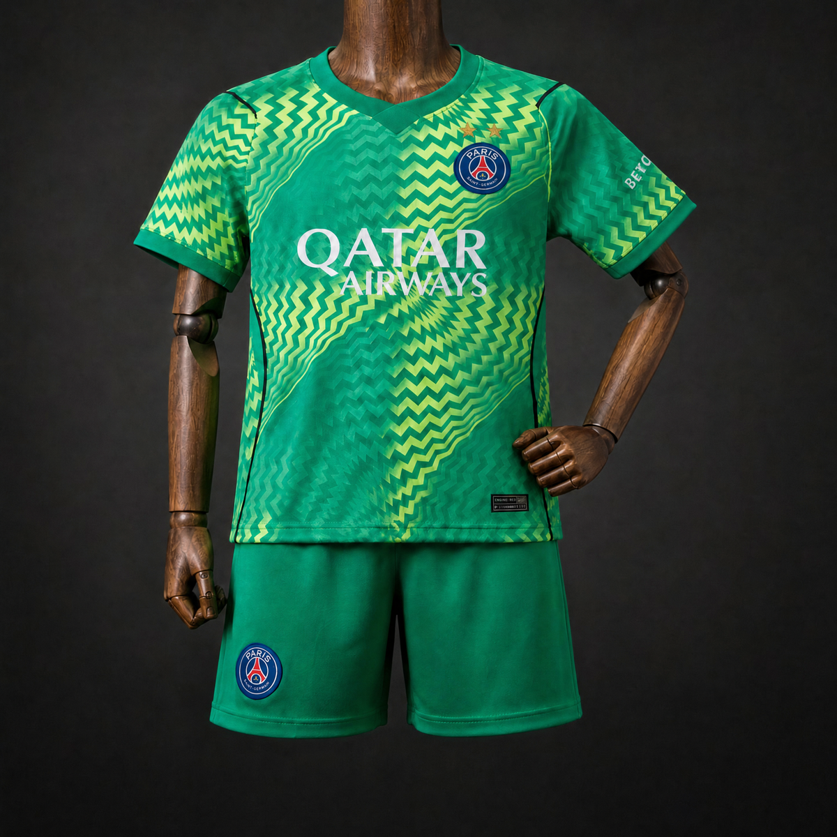 KIT ENFANT PSG 26/27 GARDIEN VERT