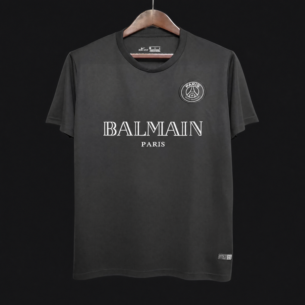 MAILLOT PSG ÉDITION SPÉCIALE 25/26 CONCEPT BALMAIN NOIR