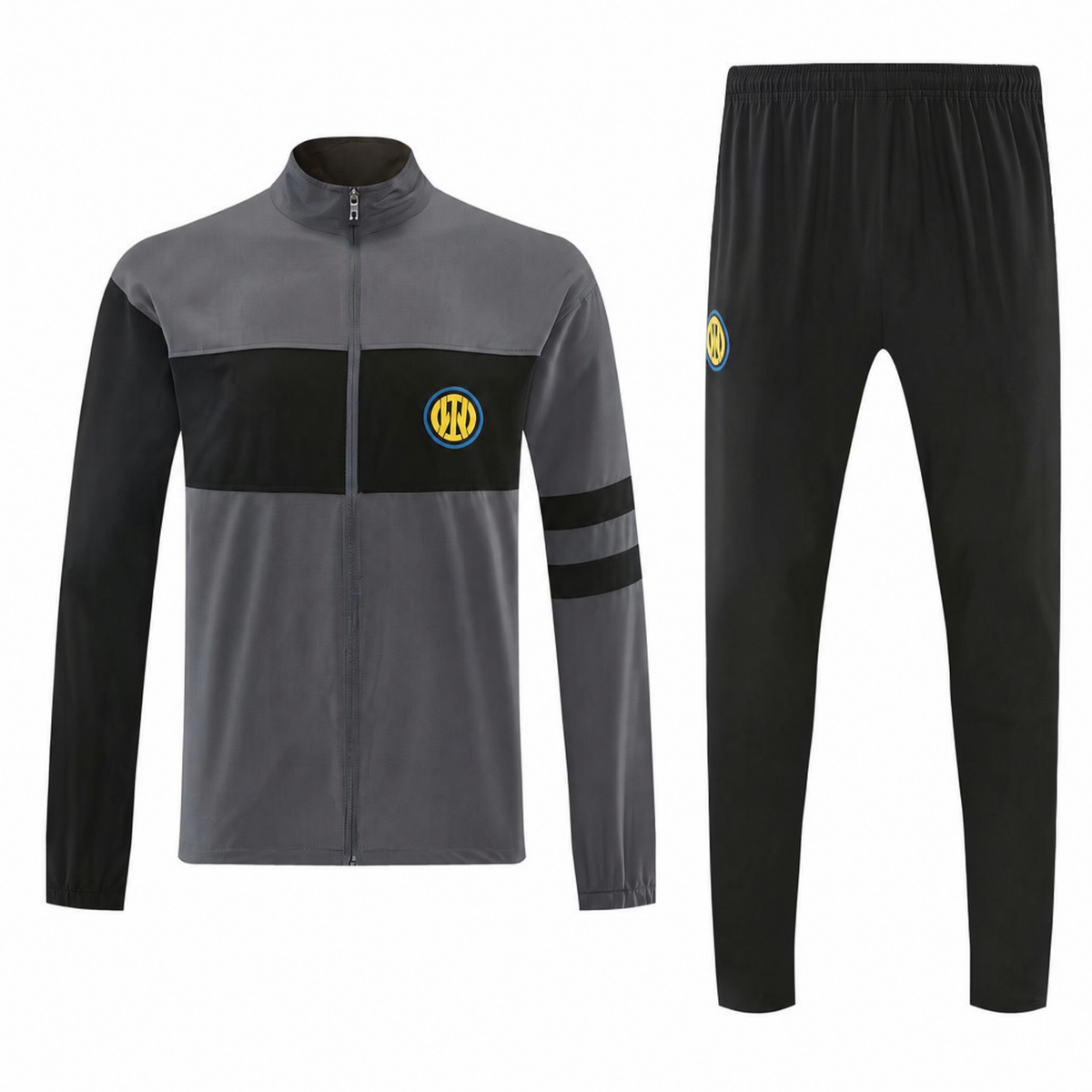 SURVÊTEMENT INTER MILAN 26/27 GRIS ET NOIR