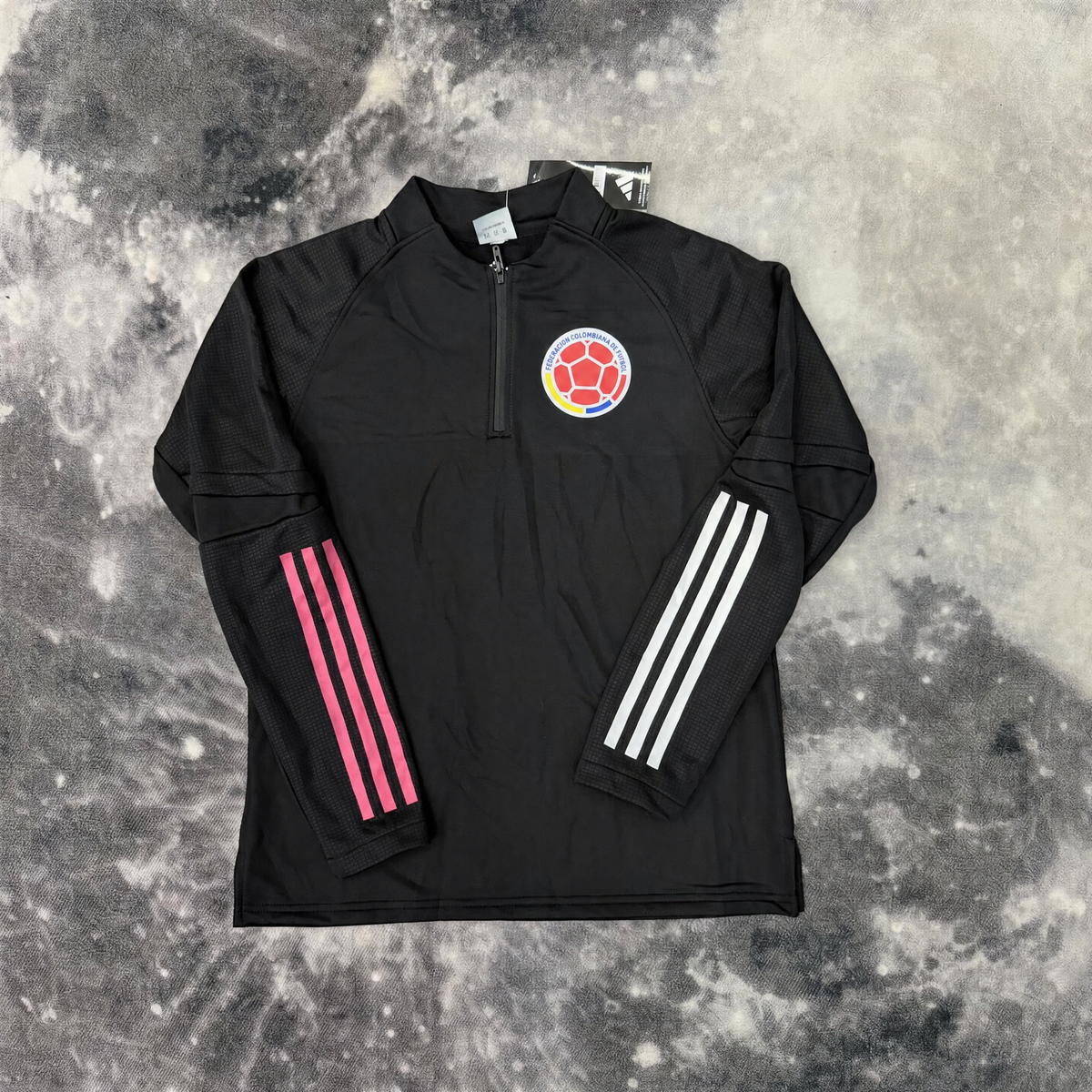 PULL ZIPPÉ COLOMBIE X NOIR