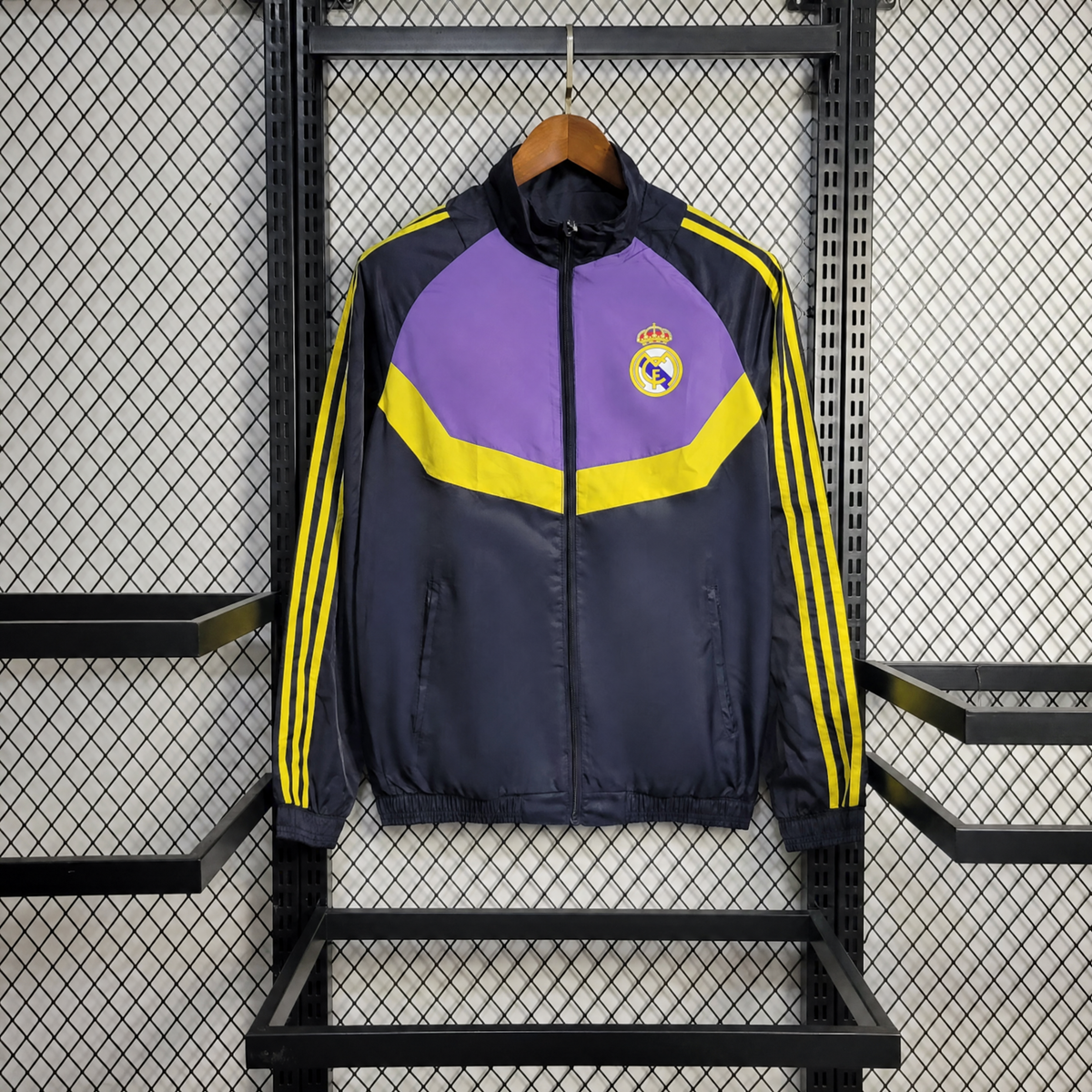 VESTE REAL MADRID JAQUETTE 25/26 3 COULEURS