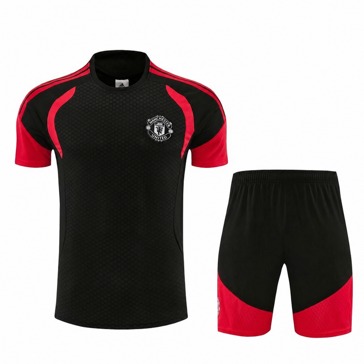 ENSEMBLE ENTRAINEMENT MANCHESTER UNITED 26/27 NOIR ET ROUGE
