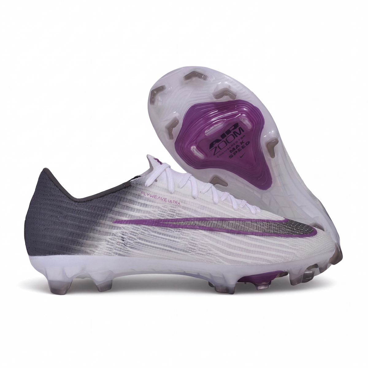 CRAMPONS MERCURIAL SUPERFLY 11 ELITE BY YOU BLANC ET VIOLET