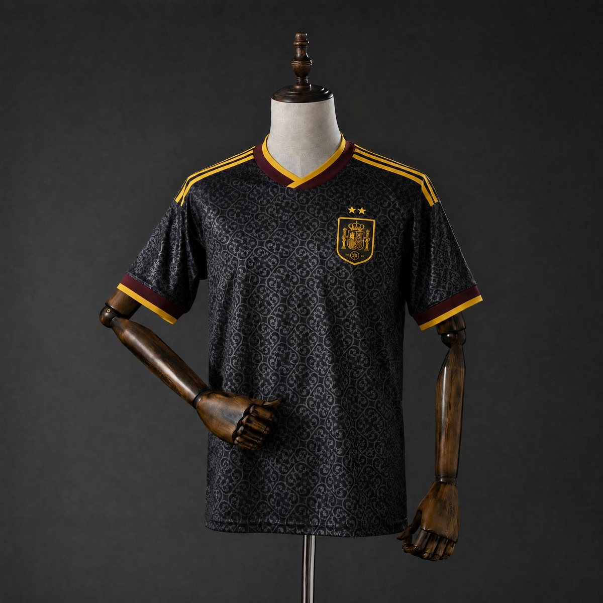 MAILLOT ESPAGNE ÉDITION SPÉCIALE 2026 CHAMPIONS NOIR