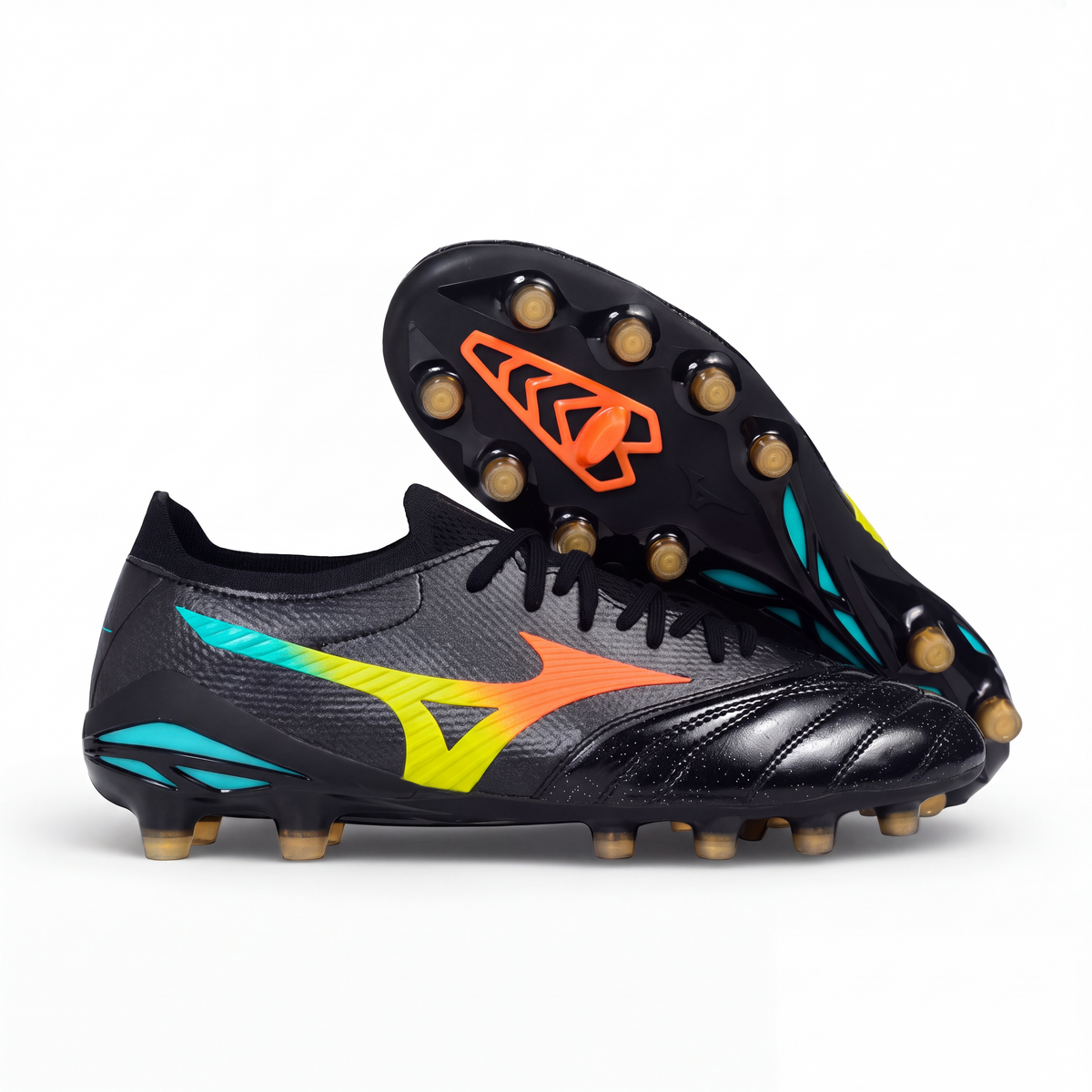 CRAMPONS MORELIA NEO V BETA ELITE FG NOIR