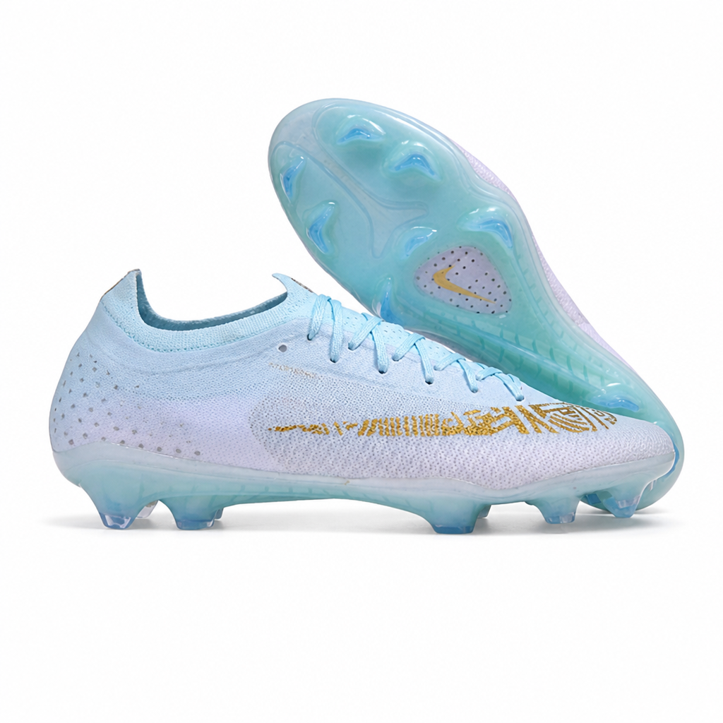 CRAMPONS MERCURIAL VAPOR 17 ELITE SE FG BLANC ET OR