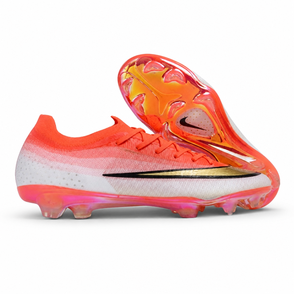 CRAMPONS MERCURIAL VAPOR 17 ELITE SE FG ORANGE ET ROSE