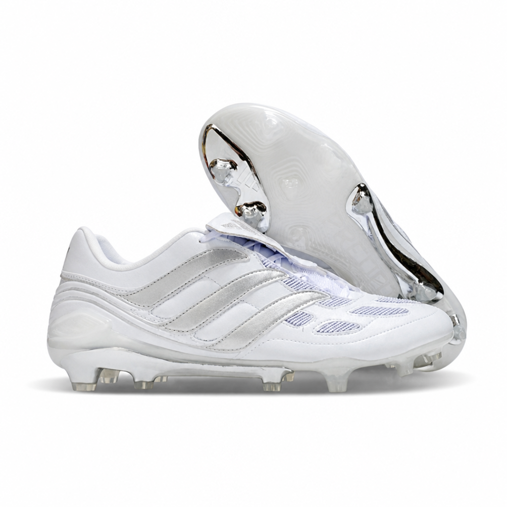 CRAMPONS PREDATOR RÉÉDITION FG BLANC