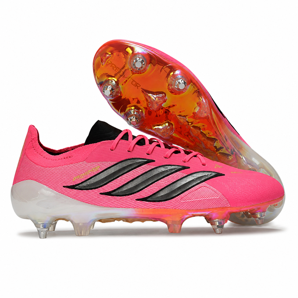 CRAMPONS 26 PREDATOR ELITE TONGUE FG ROSE