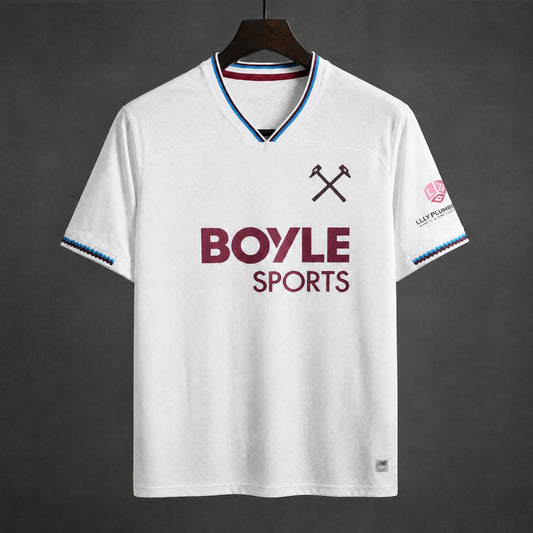 MAILLOT WEST HAM 26/27 EXTÉRIEUR BLANC