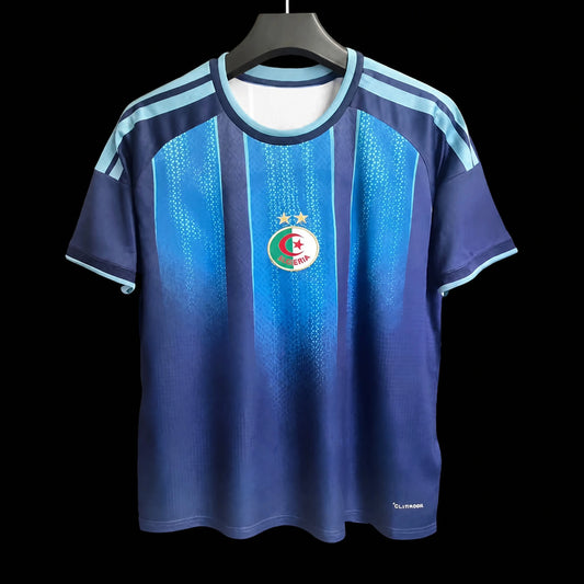 MAILLOT ALGÉRIE 2026 AVANT-MATCH BLEU DÉGRADÉ