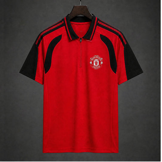 MAILLOT MANCHESTER UNITED ÉDITION SPÉCIALE 26/27 POLO ROUGE