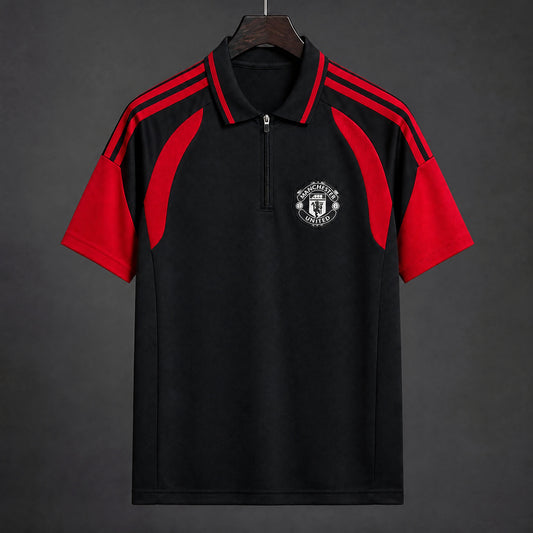MAILLOT MANCHESTER UNITED ÉDITION SPÉCIALE 26/27 POLO NOIR