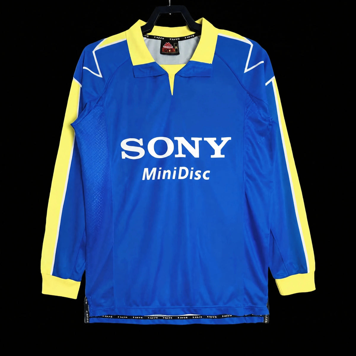MAILLOT MANCHES LONGUES RÉTRO JUVENTUS 1997/99 EXTÉRIEUR BLEU