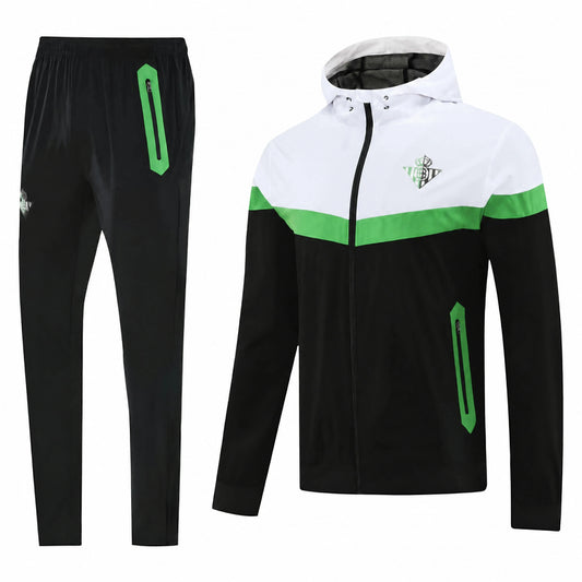 SURVÊTEMENT BETIS 25/26 BLANC NOIR VERT