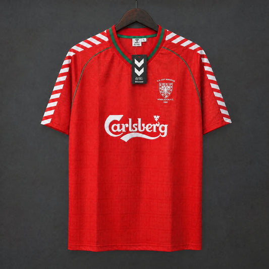 MAILLOT WIMBLEDON RÉTRO 1988/89 EXTÉRIEUR ROUGE