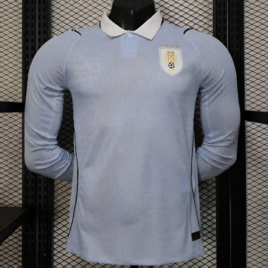 MAILLOT MANCHES LONGUES URUGUAY PLAYER 2026 BLEU CIEL