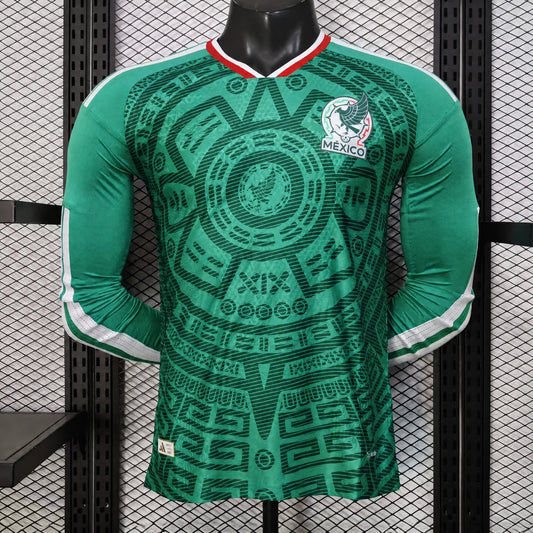 MAILLOT MANCHES LONGUES MEXIQUE PLAYER 2026 DOMICILE