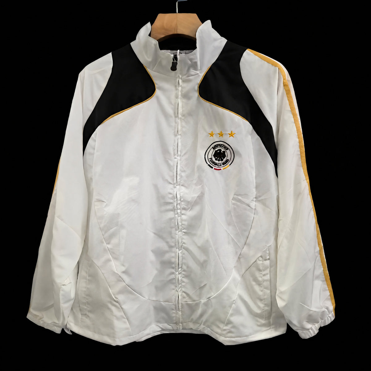 VESTE ALLEMAGNE COUPE-VENT 25/26 BLANC ET NOIR