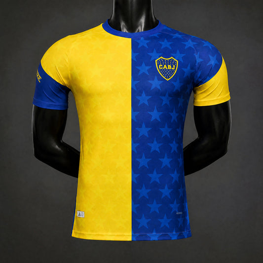 MAILLOT BOCA JUNIORS PLAYER 26/27 EDITION SPÉCIALE BLEU JAUNE