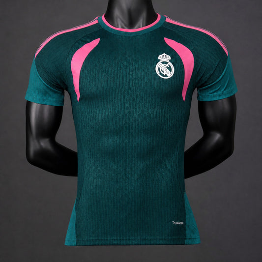 MAILLOT REAL MADRID PLAYER 26/27 ENTRAINEMENT VERT FONCÉ