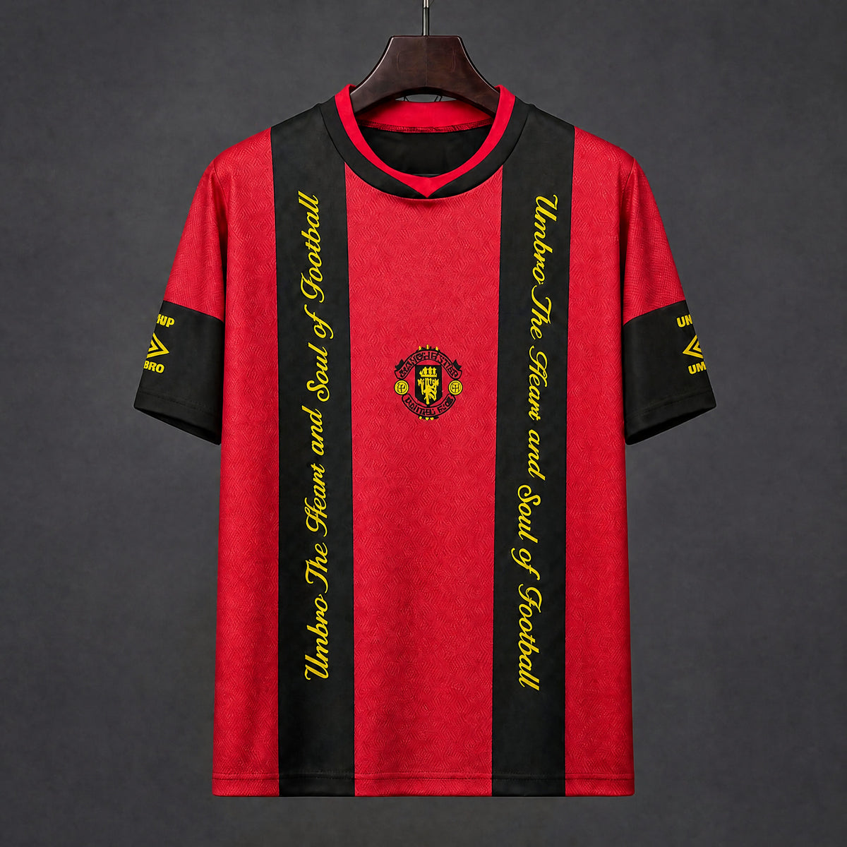 MAILLOT MANCHESTER UNITED RÉTRO 1994/95 ROUGE NOIR