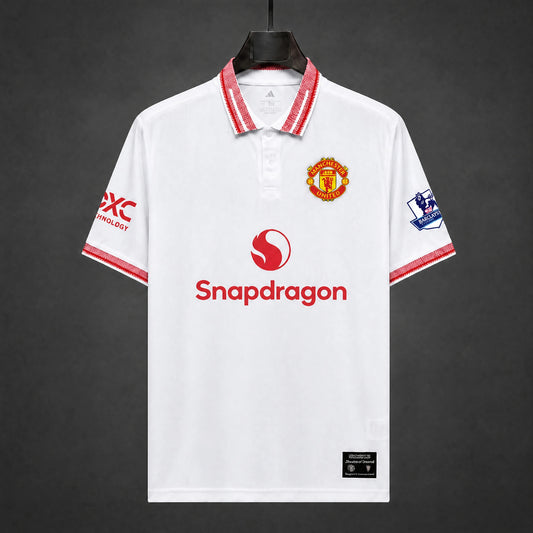 MAILLOT MANCHESTER UNITED ÉDITION SPÉCIALE 26/27 POLO BLANC