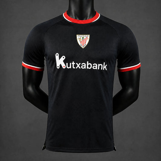 MAILLOT ATHLETIC BILBAO PLAYER 26/27 EXTÉRIEUR NOIR