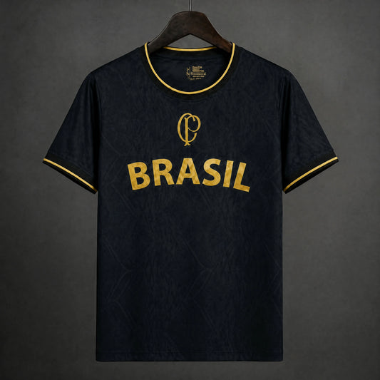 MAILLOT BRÉSIL X CORINTHIANS ÉDITION SPÉCIALE 2026 NOIR
