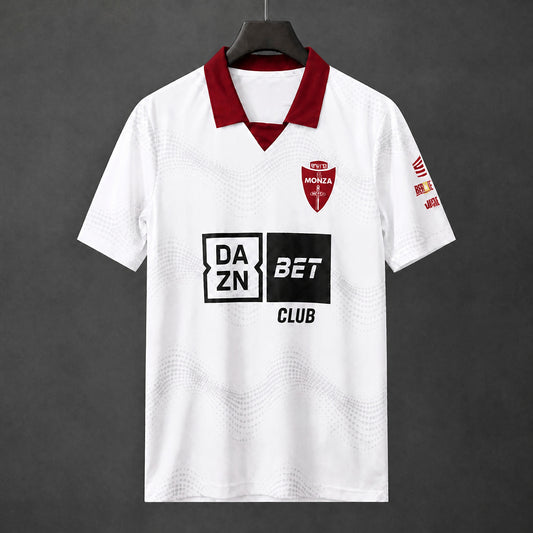 MAILLOT MONZA 26/27 EXTÉRIEUR BLANC