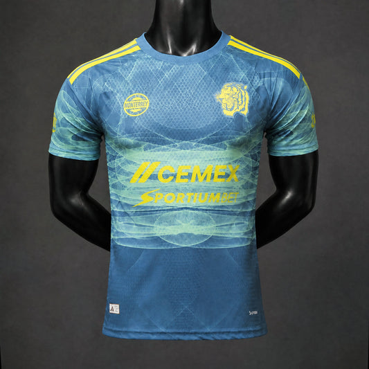 MAILLOT TIGRES PLAYER 26/27 EXTÉRIEUR TURQUOISE