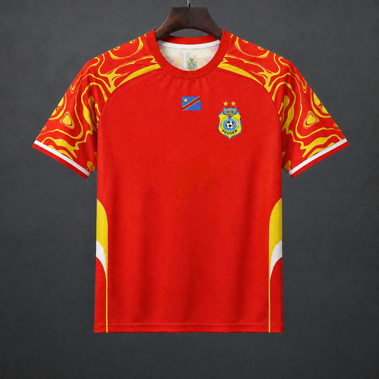 MAILLOT RD CONGO 2026 THIRD ROUGE