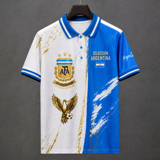 MAILLOT ARGENTINE ÉDITION SPÉCIALE 2026 ENTRAINEMENT BLANC BLEU