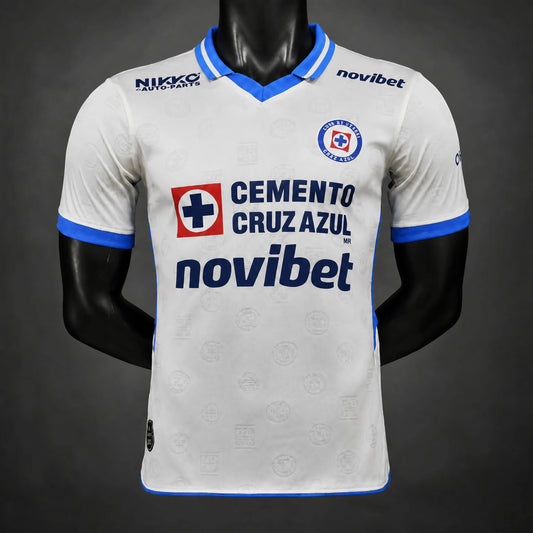 MAILLOT CRUZ AZUL PLAYER 26/27 EXTÉRIEUR BLANC
