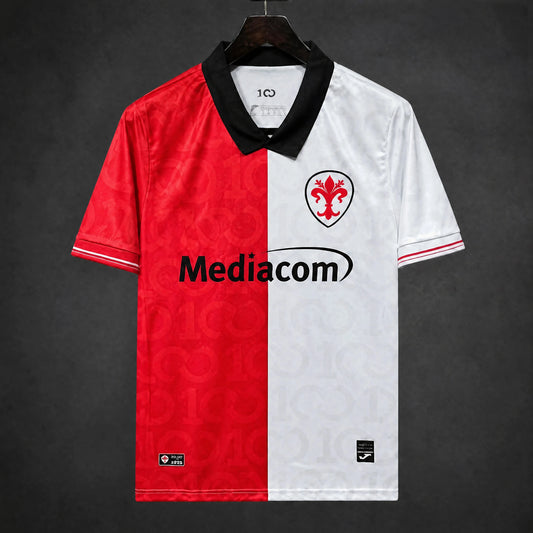 MAILLOT FIORENTINA ÉDITION SPÉCIALE 26/27 100 ANS BLANC ET ROUGE