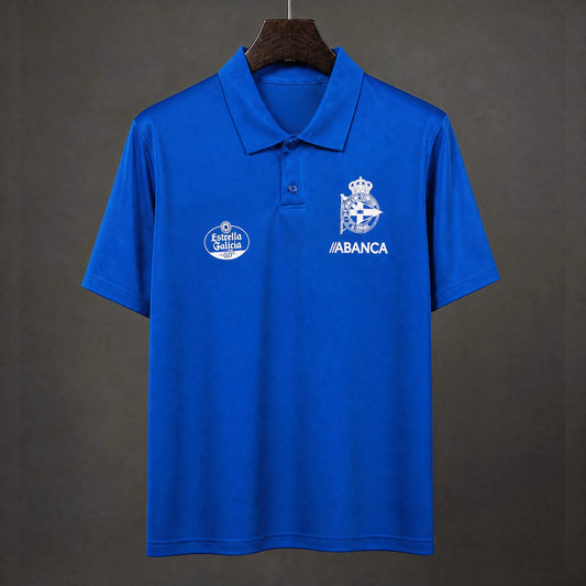MAILLOT LA COROGNE 26/27 POLO ENTRAINEMENT BLEU ROI